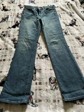 GAP Medium Blue Flare-Leg Jeans